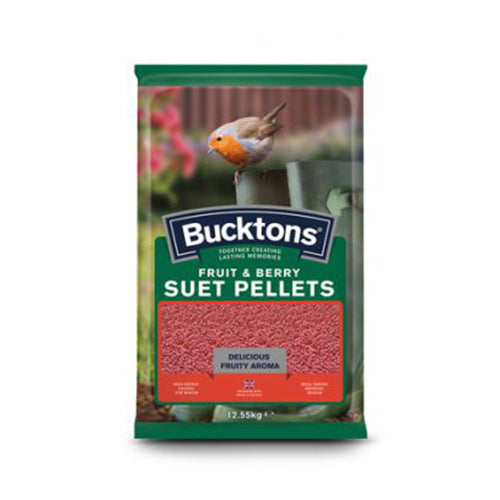 Bucktons Suet Pellets Fruit & Berry 12.55kg