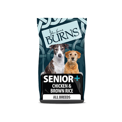 Burns Senior+ Chicken & Brown Rice 12kg Dry Dog Food