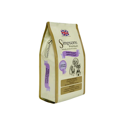 Simpsons Puppy Sensitive Salmon & Potato 12kg Dry Dog Food