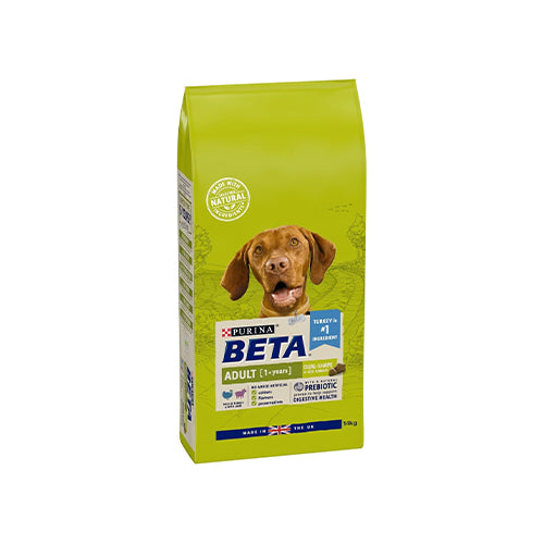 Purina Beta Adult 1+ Years Turkey & Lamb 14kg Dry Dog Food