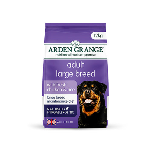 Arden Grange Adult Large Breed Chicken & Rice 12kg Dry Dog Food
