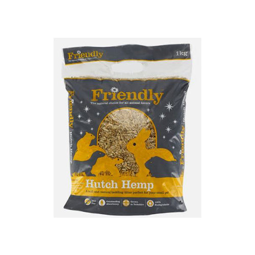 Friendly Hutch Hemp Bedding 1kg