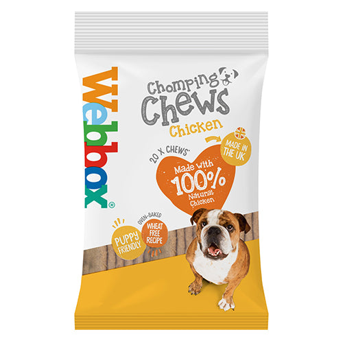 Webbox Chomping Chews Chicken 10 x 200g
