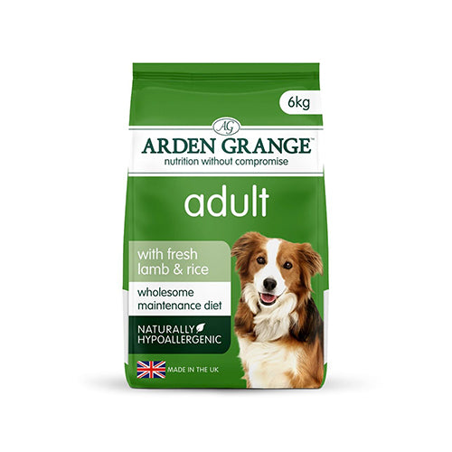 Arden Grange Adult Lamb &amp; Rice 6Kg Dry Dog Food