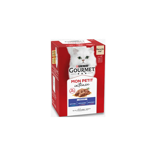 Gourmet Mon Petit Intense Fish Variety 6x50g