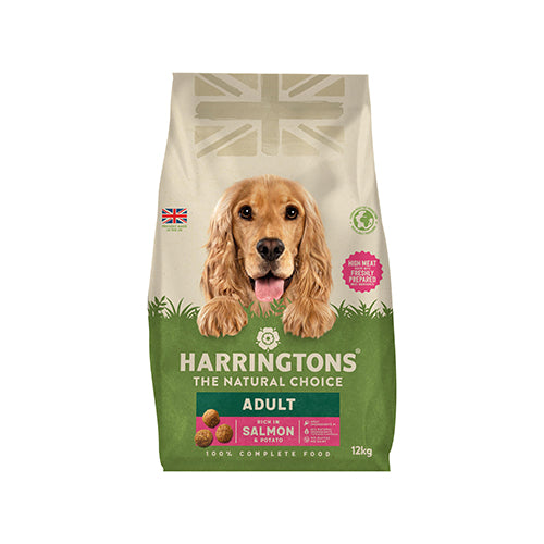Harringtons Adult Dog Rich In Salmon &amp; Potato 12kg Dry Dog Food