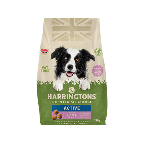 Harringtons Active Worker Complete Lamb &amp; Rice 15kg Dry Dog Food