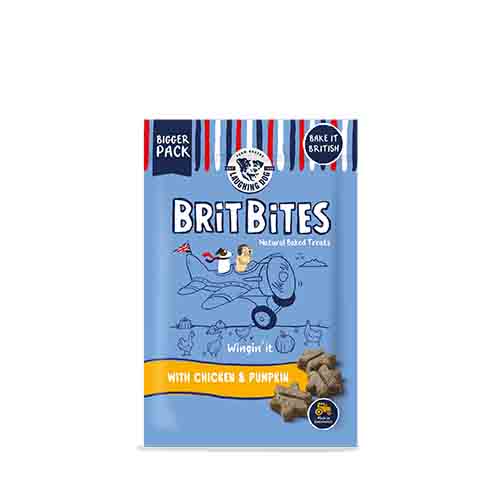 Laughing Dog Brit Bites With Chicken &amp; Pumpkin 7 x 175g Packs