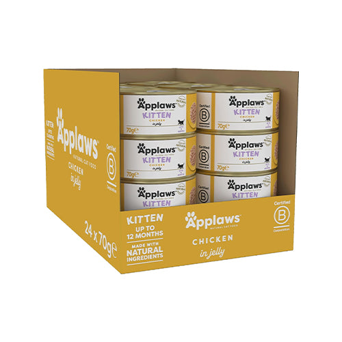 Applaws Kitten With Chicken In Jelly 24 x 70g