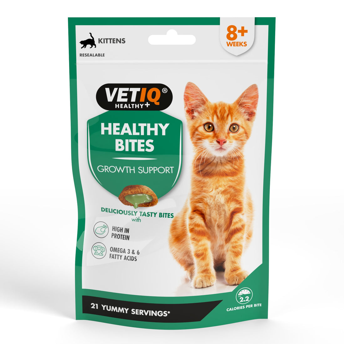 VETIQ Healthy Bites Growth Support 8+ Weeks 8 x 65g