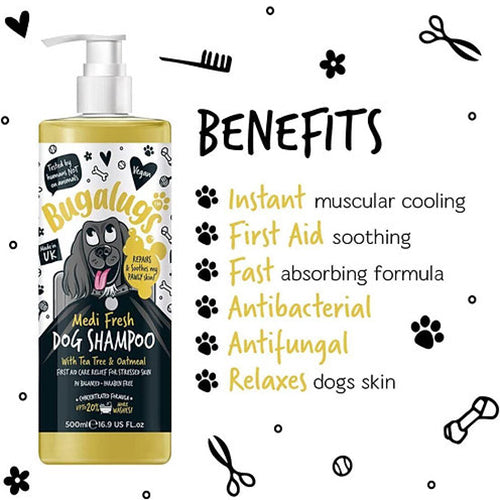 Bugalugs Medi Fresh Shampoo For Dogs - 250ml