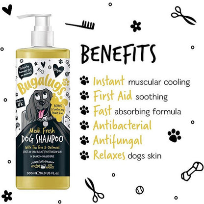 Bugalugs Medi Fresh Shampoo For Dogs - 250ml