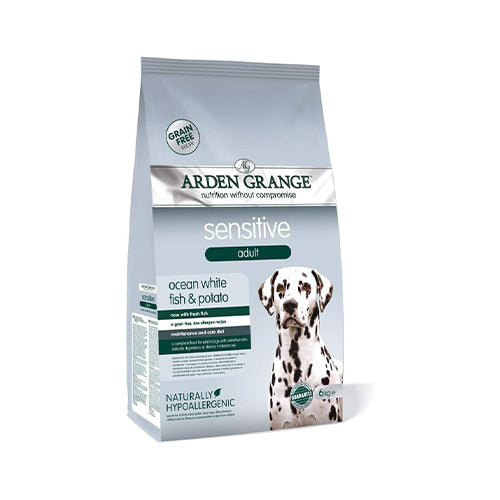 Arden Grange Adult Sensitive White Fish &amp; Potato 6kg Dry Dog Food