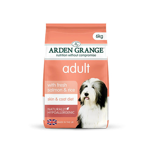 Arden Grange Adult Salmon &amp; Rice 6kg Dry Dog Food