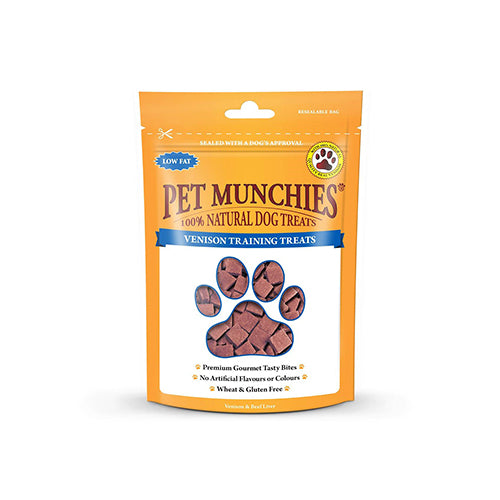 Pet Munchies Natural Venison Training Treats 8 x 50g
