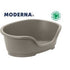 moderna plastic dog bed White