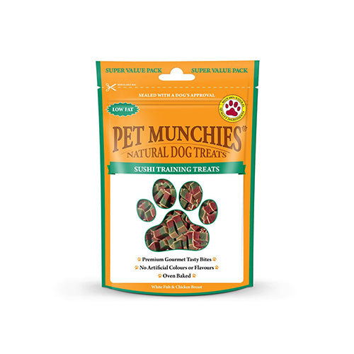 Pet Munchies Natural Sushi Training Treats 150g