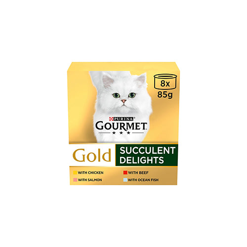 Gourmet Gold Succulent Delights 48 x 85g
