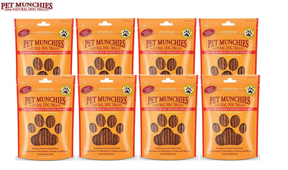 Pet Munchies Duck &amp; Sweet Potato 8 x 90g