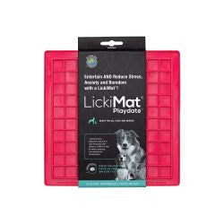 Lickimat Playdate Pink - 20cm - Dog Feeding Mats