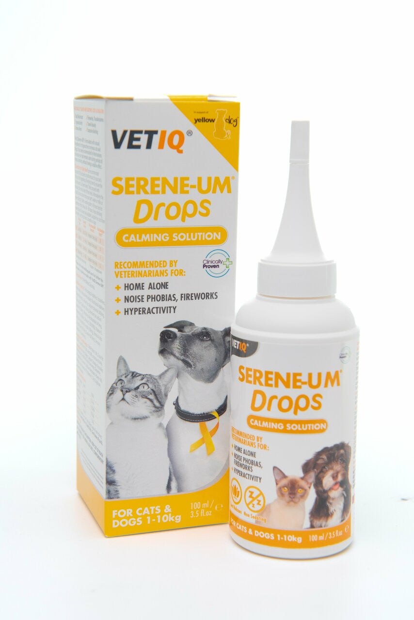 Vetiq Serene - UM 100ml Drops - Cat &amp; Dog Care Treatment